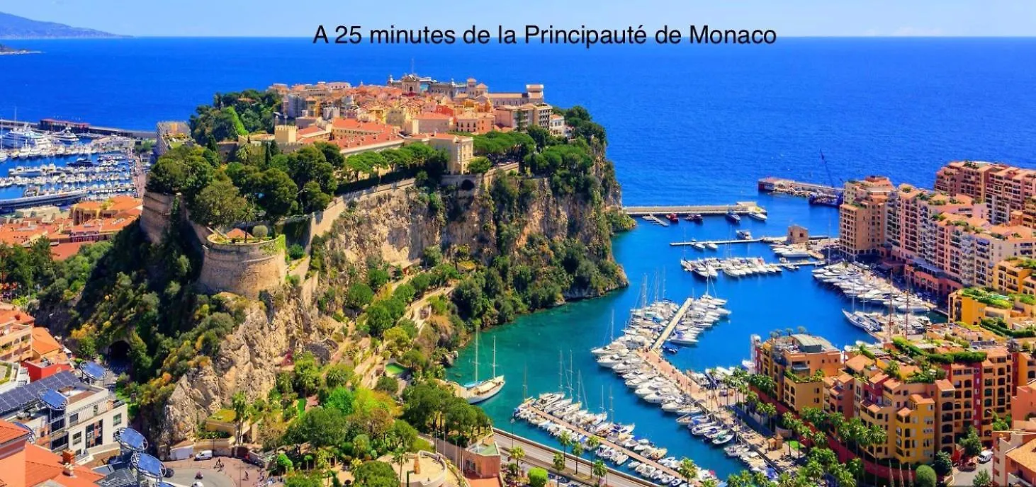 2 Pieces, Vue Mer Panoramique Menton France